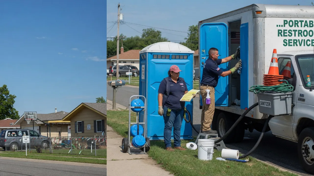 Portable Toilet Rental in Moro, IL near me